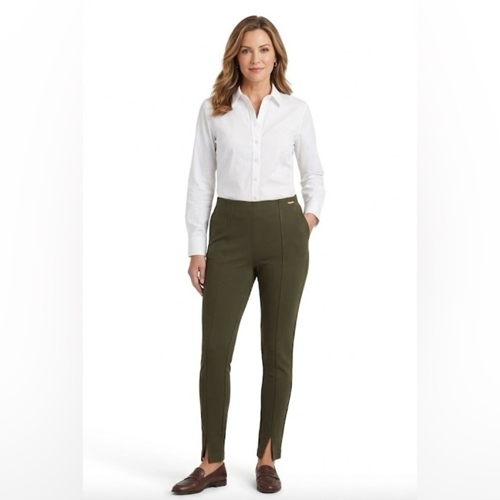 Tahari Olive Green  Trousers